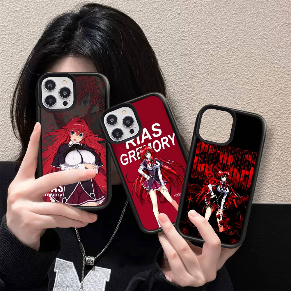 Чехол для телефона DXD Rias Gremory Mobile Cell PC+TPU Для iPhone 17 16 15 14 PRO MAX 11 12 13 PLUS MINI
