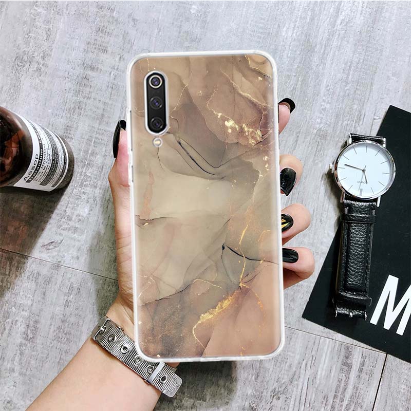 Чехол для телефона из гранита и мрамора для Xiaomi Redmi Note 15 14 13 12S 12 Pro Plus 11S 11E 11 11T 10S 10 Арт Мягкий чехол с узором Redmi Note