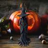 Halloween Witch Statue Standing Figure for Entrance Indoor Living Room