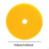 5-дюймовый полировальный диск для автомобиля с креплением на липучке для финишной обработки поверхности