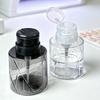 Portable Leak-Proof Empty Pump Dispenser Nail for Nail Cleaner Makeup Remover Container Press Bottle