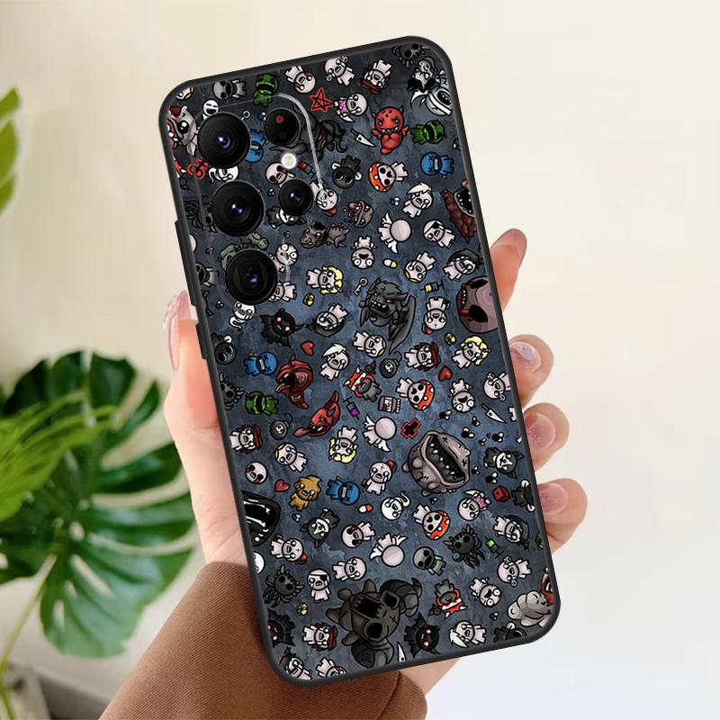 Мягкий чехол The Binding Of Isaac для Samsung Galaxy S25 S21 S22 S23 S24 Ultra S9 S10 Plus S20 FE S24 FE