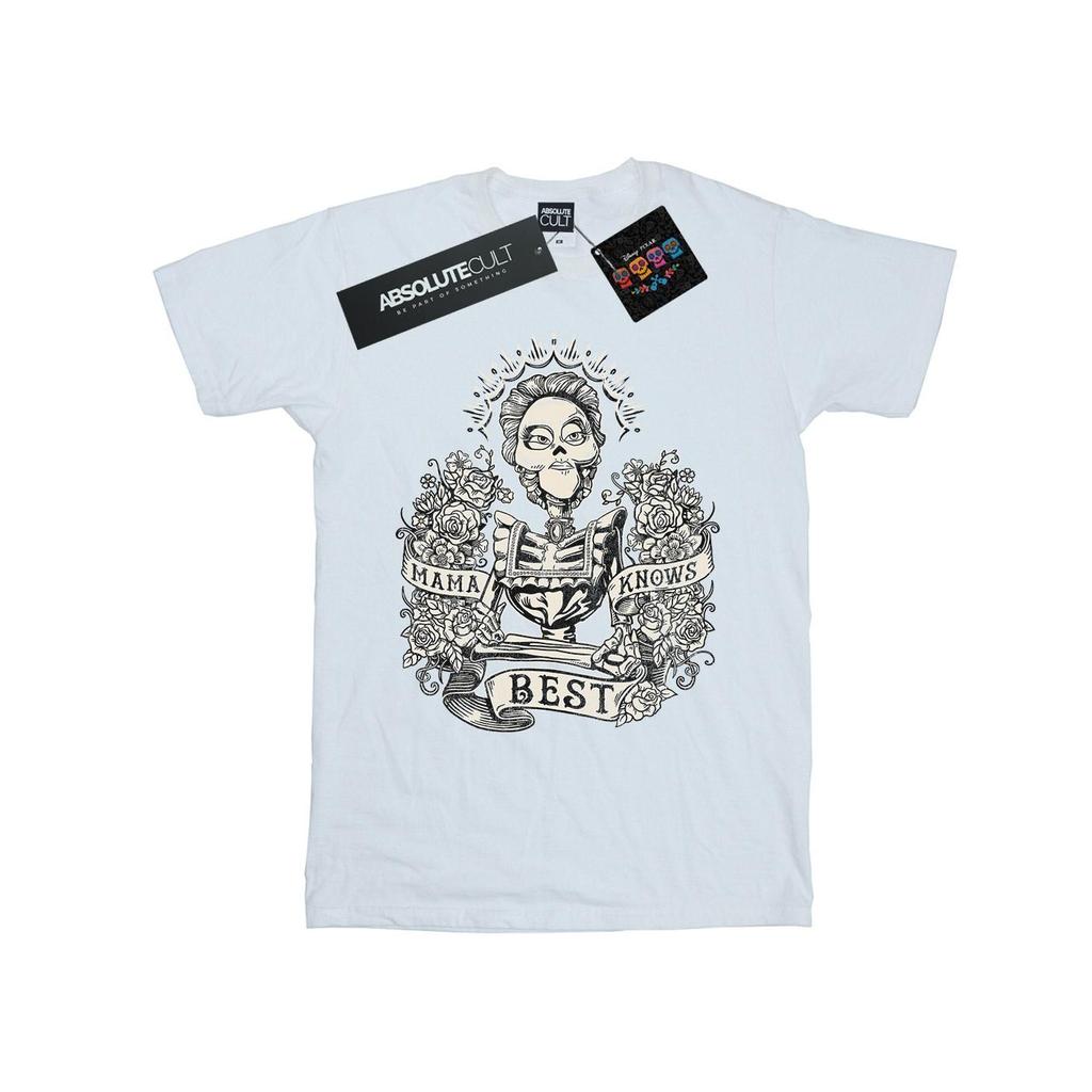 Disney Girls Coco Mama Knows Best Cotton T-Shirt