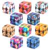New Strange Decompression Toy Uv Printing Infinite Rubik'S Cube, Decompression Folding Variety Rubik'S Cube Fingertip Rubik'S Cube Production