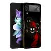 Devil Bad Boy Anime Black Phone Case For Samsung ZFlip7 ZFlip6 ZFlip5 ZFlip4 ZFlip3 5G Hard Protective Galaxy Z Flip 3 4 5 6 7 C