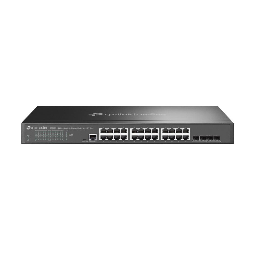 TP-Link SG3428 Managed Switch 24 ports Black