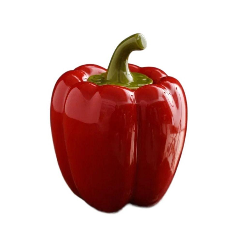 Moisture-proof Strawberry Tea Storage Creative Coffee Container Ceramic Tea Caddies  Sealed Jars