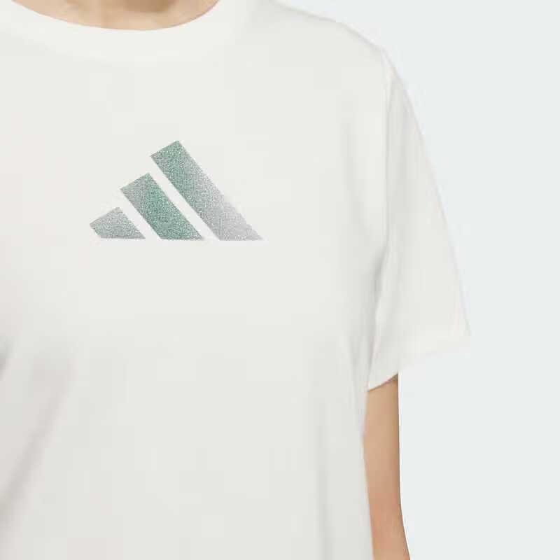 Adidas Sportlife T Shirt Women's Ecru JM8803-