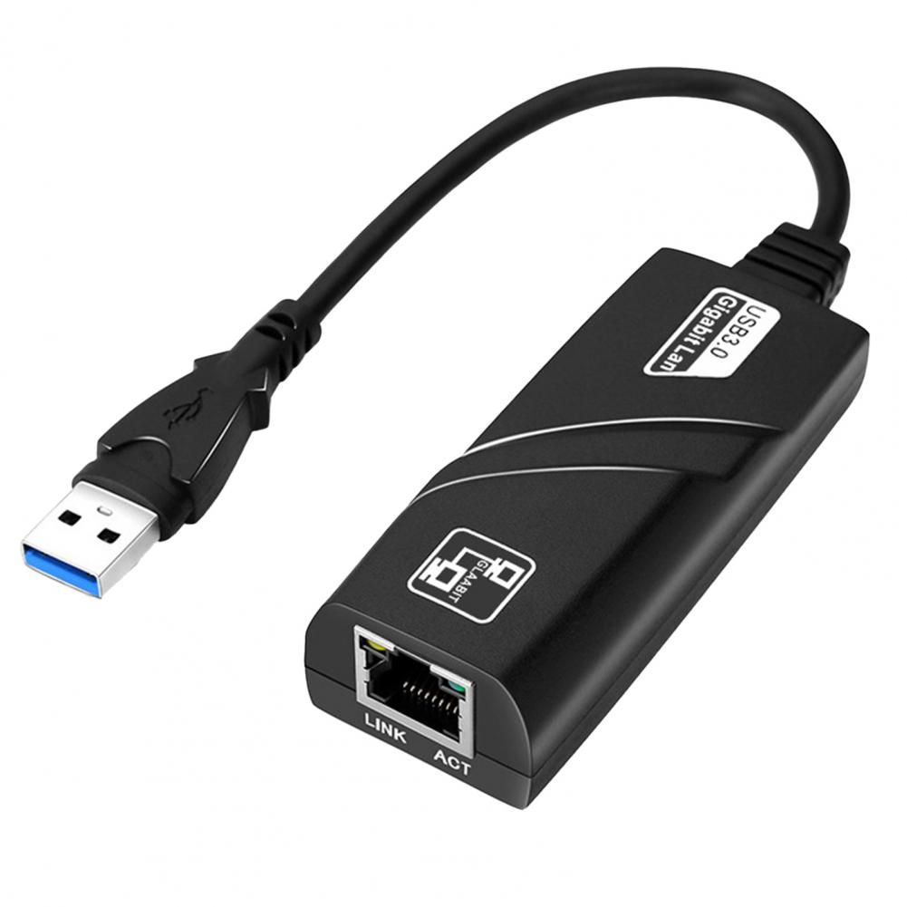 Сетевой USB-адаптер Надежный интернет-адаптер USB 3.0 - RJ45 1G Gigabit Network Card
