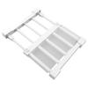 Closet Tension Shelf Expandable Nail Free Cabinet Divider Storage Rack for Wardrobe Cupboard
