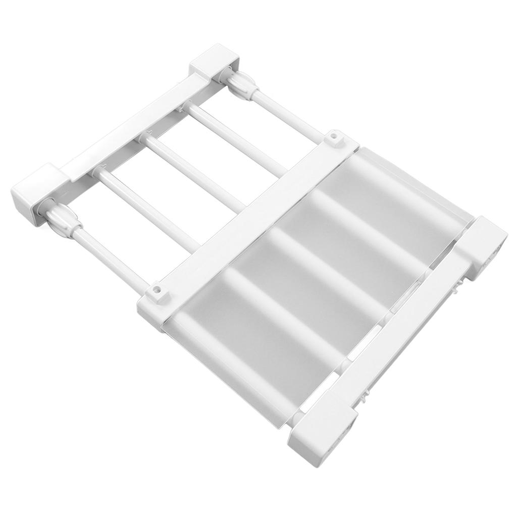 Closet Tension Shelf Expandable Nail Free Cabinet Divider Storage Rack for Wardrobe Cupboard