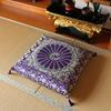 IKEHIKO Igusa (Rush Grass) Buddhist Altar, Made In Japan, Sanzenin, Reversible Cushion, Approx. 68 X 70cm #3118719