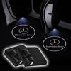 1/2Pcs Car Door Projector Lamps LED Welcome Light Emblem For AMG C500 C200 C300 A B C E GLA CLA GLK GL ML GLE W204 W205 W203 W211 W213