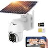 All Year Latest 4G Card Security Outdoor Surveillance 5 Million 4G Communication No Construction AI Voice PIR Motion Infrared Night 64G Months Motion