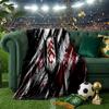 Fulham Football Crest Throws Blanket Flannel Blankets Plush for Couch Bed Gifts for Men Women Travel picnic blanket Christmas fan gifts