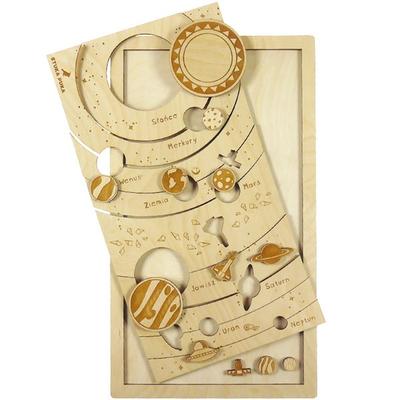 Космическая головоломка Stukapuka Montessori, 1, Лучшая головоломка для малышей в Корее