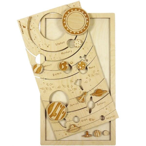 Космическая головоломка Stukapuka Montessori, 1, Лучшая головоломка для малышей в Корее