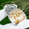 Sisters Day Deal 925 Silver Polka Dot Agate Gemstone Elegant New Pendant Jewelry