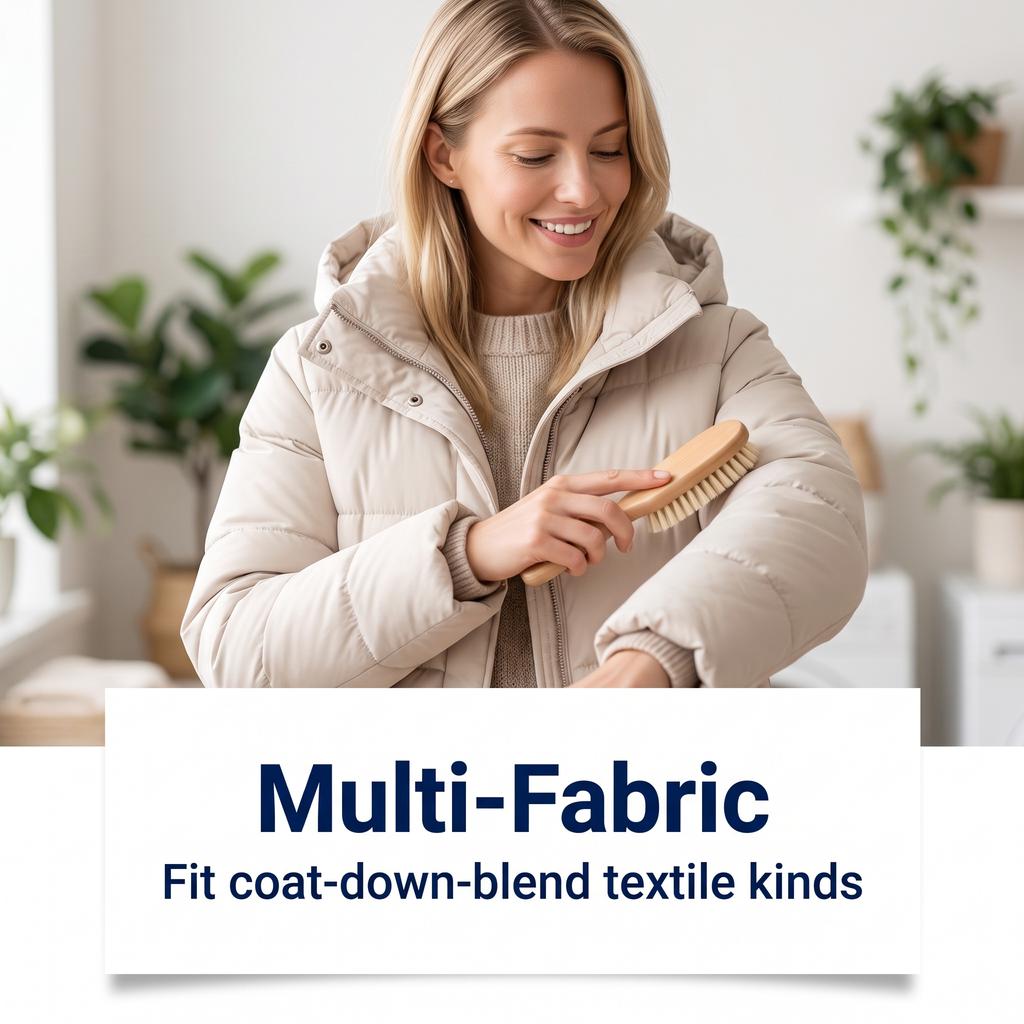 Clothing cleaning foam: Creates a dense foam that targets and removes stubborn stains in specific areas. Suitable for various fabrics, including down