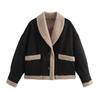 Autumn and Winter Women's Clothing American Retro Woolen Jacket
