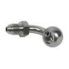 Stainless Steel 3/8" 10mm AN3 90 Degree Banjo Brake Line Adaptor Fitting For Harley Touring Road King FLHX FLHT Sportster