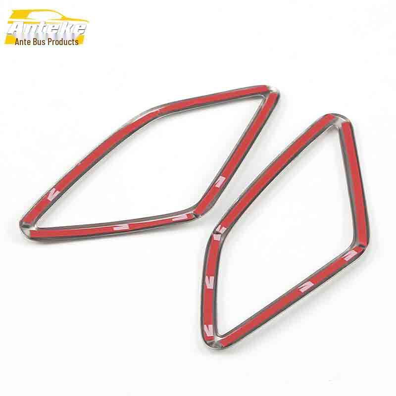 Декорация кольца динамика стойки А и треугольной накладки динамика Karoq