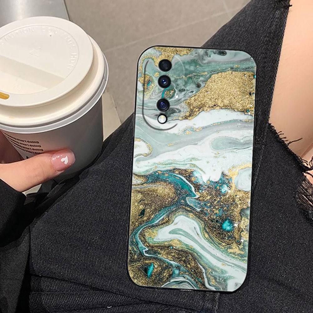 Акварельная живопись Мраморный чехол для телефона Для HUAWEI NOVA 3I 7I 8I 9 HONOR 400 20 90 X5C X6B X7 X7B X7D X8 X8B X9 X9B X9D X9A Чехол