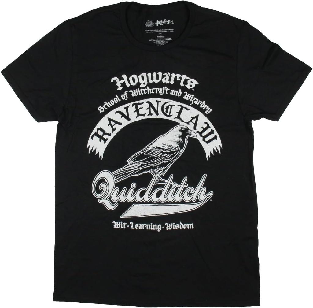Мужская футболка с коротким рукавом Harry Potter Ravenclaw Hogwarts House Quidditch, размер 7x6