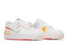 Женские кроссовки Nike Air Force 1 Low Shadow Белые Розовые Оранжевые (Женский) Белый/Розовый/Оранжево-Зеленый