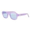 Vans Original Design Acetate Copper Nickel Alloy Irregular Shape Sunglasses Unisex Transparent VN000GMXCR21
