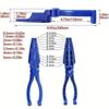 NEW 1PC Plastic Nail Pliers Nails Holder for Hammering for Electricians and Construction Work Home Tools Auxiliary Safety Pliers Tools