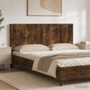 Wall Mounted Headboard DELFT Smoked Oak Engineered Wood