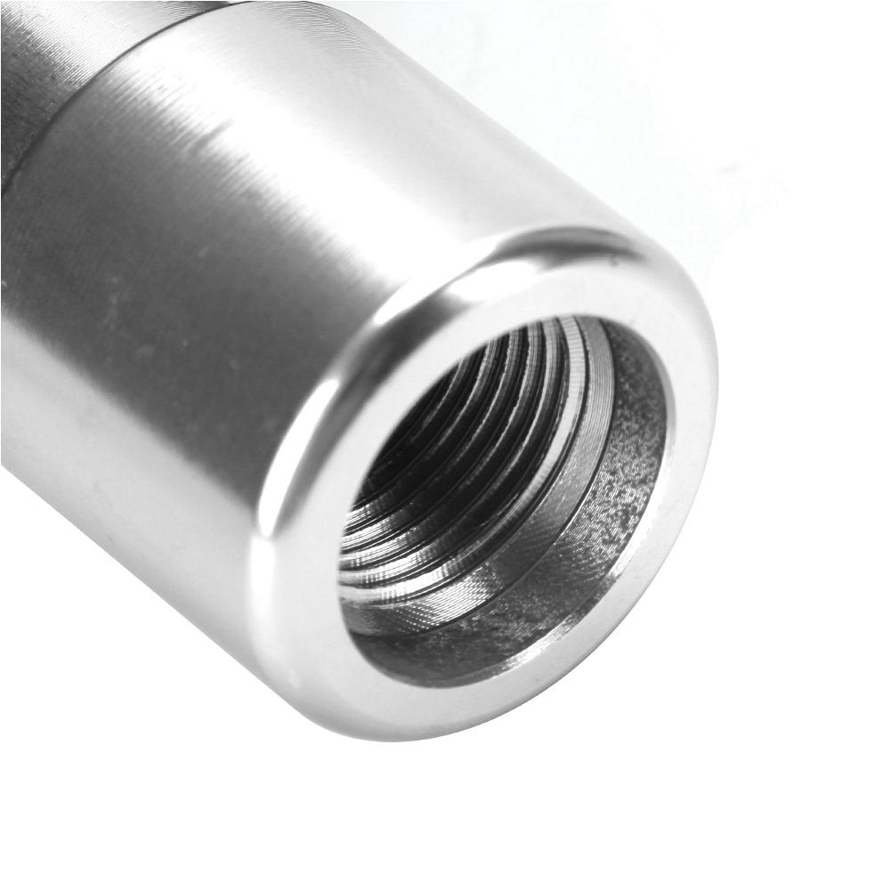 Автомобильная ручка переключения передач T-образная универсальная ручка переключения передач с ручной или автоматической коробкой передач (Серебряный)