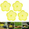Bee Watering Station Floating Bee Bath Drinking Station Flower Shape Butterfly Waterer for Garden Bee Feeding
