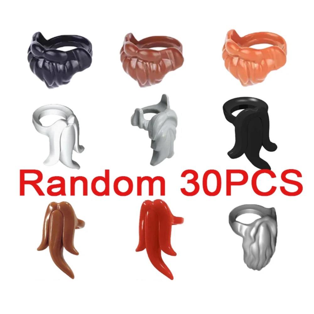 City Building Blocks Body Character Clothing Accessories Helmet Hat Colorful Hair Hairstyle Mini Brick Compatible Toy Gift X040