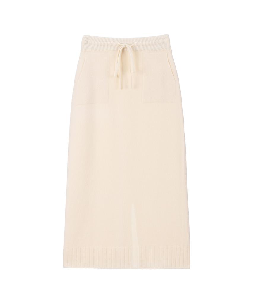 Rene J String Pocket Wool Skirt