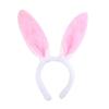 Ободки с ушками зайца, Набор из 2 шт., Милые пушистые ободки-рожки, Реквизит для фотосъемки и сценических выступлений, Ободки с ушками животного-кролика, Ушки зайца