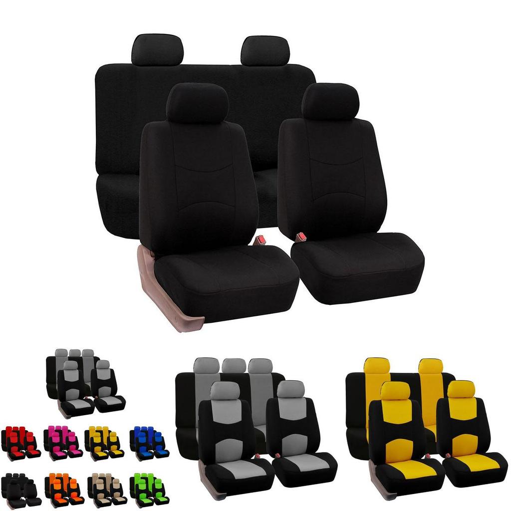 Роскошные универсальные чехлы на сиденья для седана, грузовика, минивэна, удобные и стильные, 12 цветов