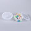 3/20PCS Home Plastic Bin Sundries Box Foam Container Ball Cup Clay Storage With Lids