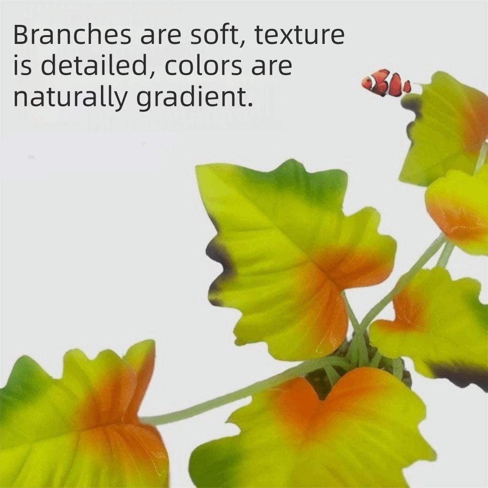 Small Artificial Underwater Plants Plastic Artificial Grass Ornament Small Ponds