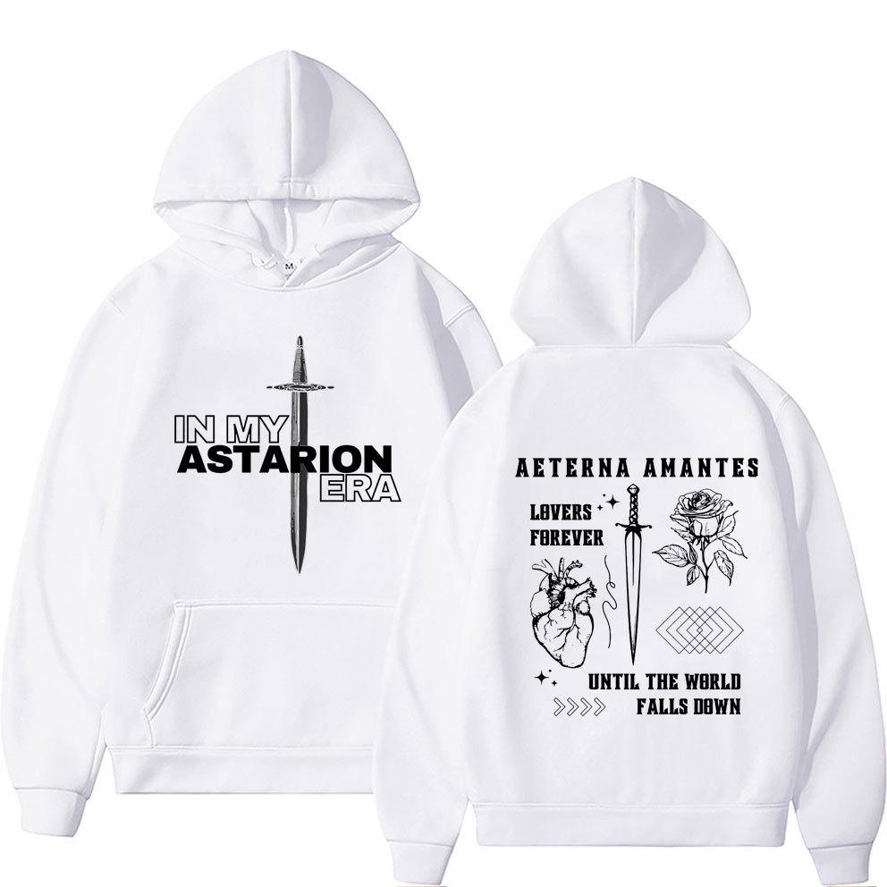 Астарион Baldurs Gate 3 Графические модные худи Мужские Женские Толстовки с капюшоном Хип-хоп Пуловеры Уличная одежда Худи