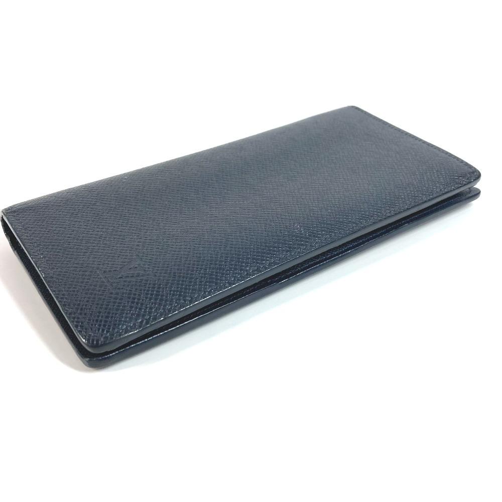 Louis Vuitton M30662 Taiga Portefeuilles Brazza bifold Long Wallet Taiga