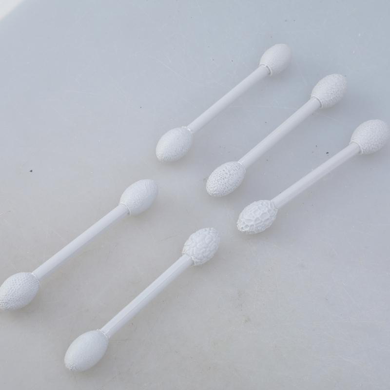 5Pcs Pottery Texture Tool Double Head Pottery Clay Modelling Stick Texture Tool Oval Shape Rollers for Clay Sculpting