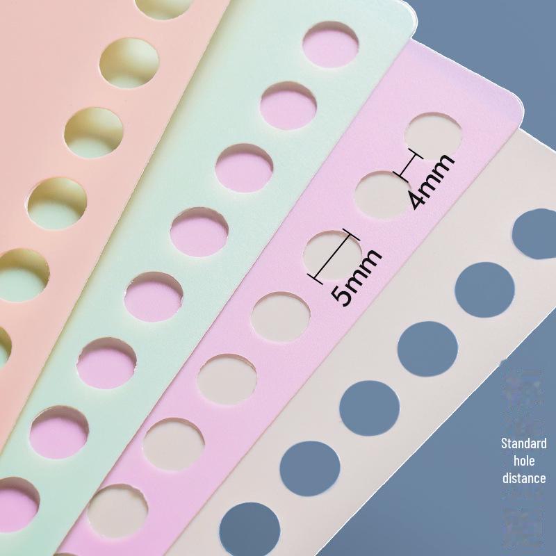 Macaron Color A5/B5 Loose-Leaf Paper with 20/26 Hole Separator
