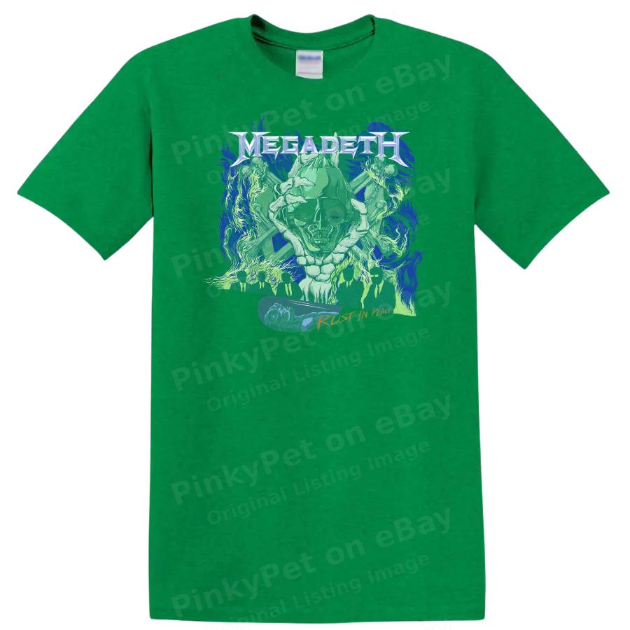 Skull Graphic T Shirt Heavy Metal Music Fans Graphic Tee Illustration Art