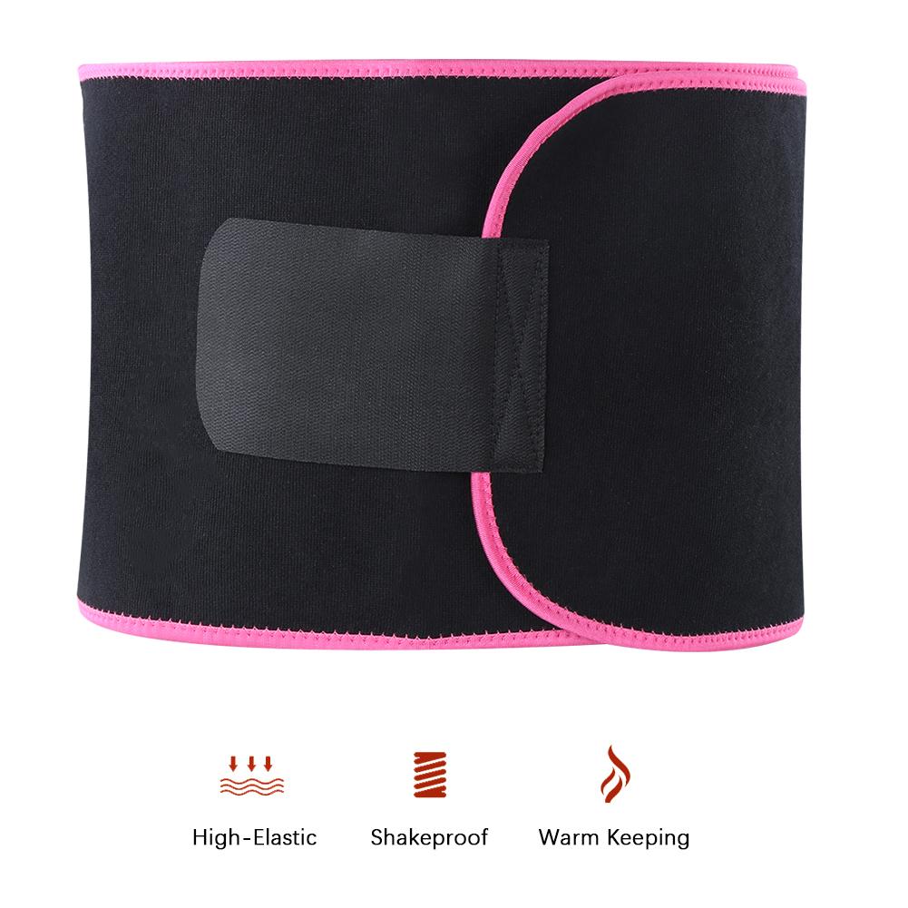 Fitness Slimming Waist Shaper Body Support Waist Trainer Adjustable Waist Belt for SportL:
