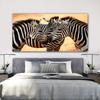 Постеры и принты в виде зебр, холсты с изображениями животных, черно-белые картины, настенное искусство для гостиной,