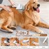Multi-functional Pet Grooming Kit with Vacuum Cleaner Quiet Pet Hair Vacuum Grooming Tool Dog Hair Removal Vacuum for Home Use