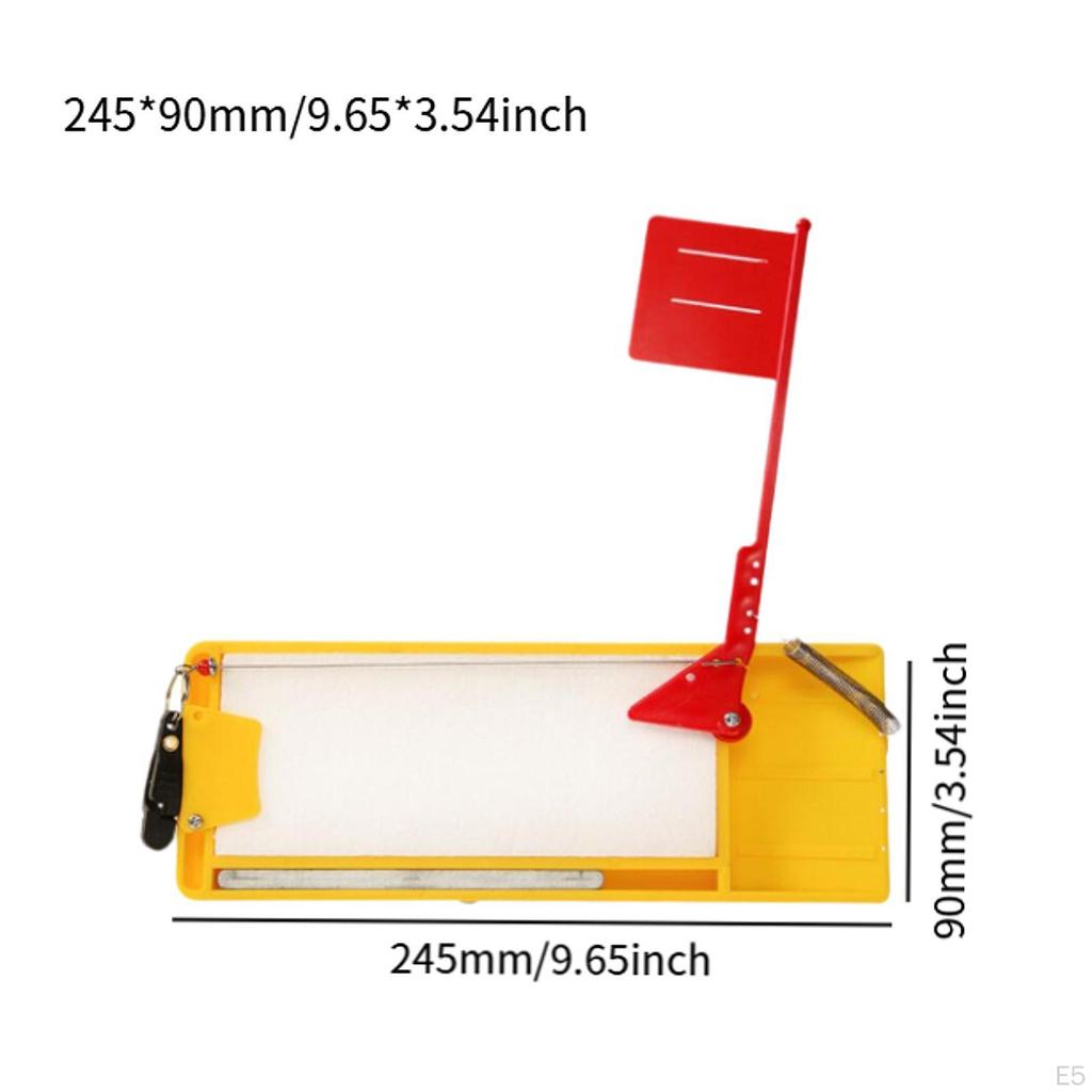 Fishing Planer Board Tackle Inline Side Clip Medium Quick Grip Snap Release for