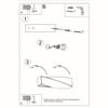 Sigma wall lamp gray